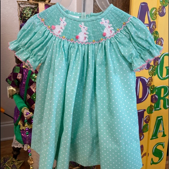 Edgehill Collection Other - Edgehill Collection Smocked Infant Girls Dress 3M